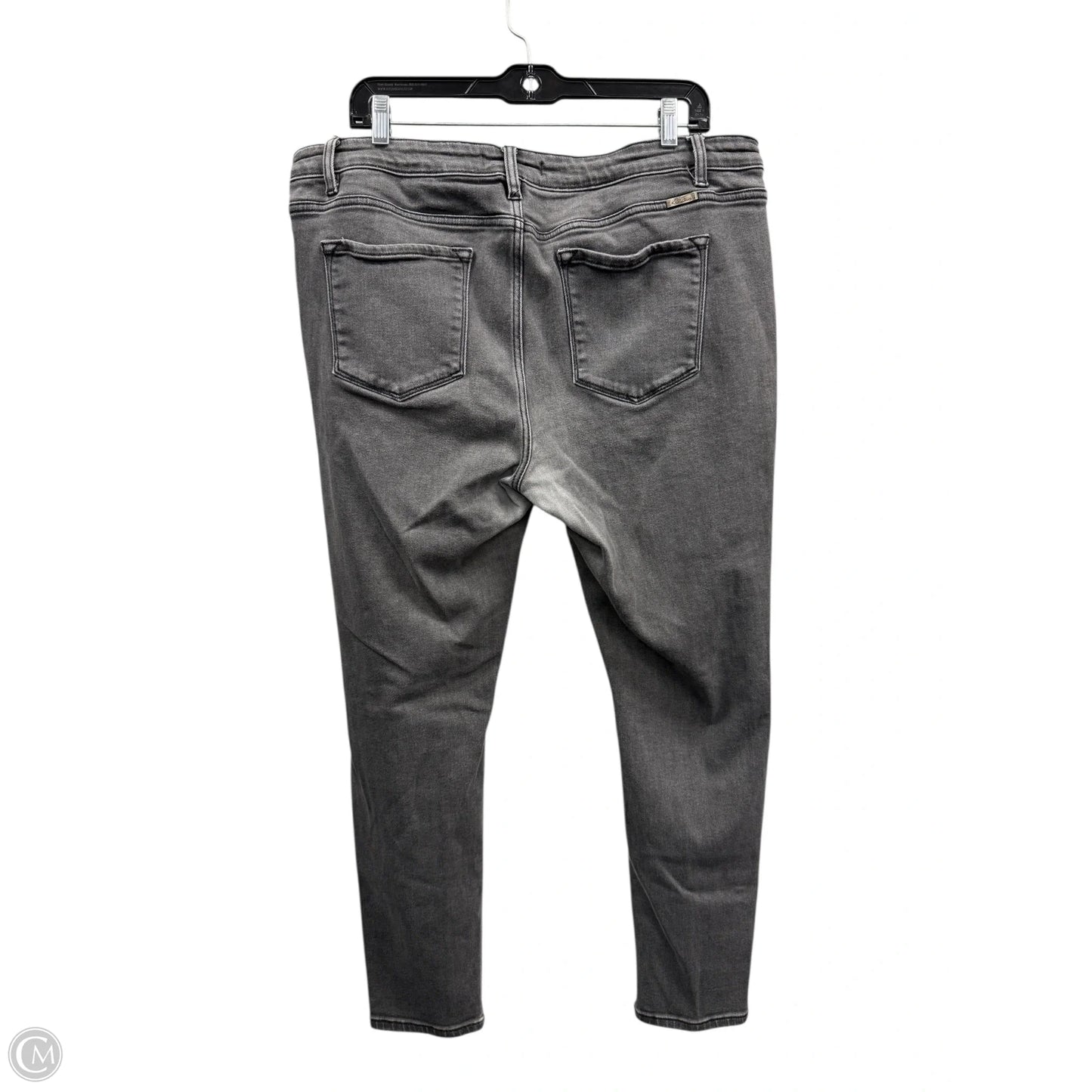 Jeans Skinny By Kancan In Grey, Size: 2x