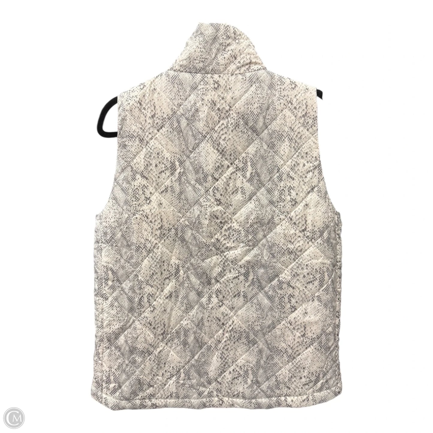 Vest Puffer & Quilted By Lou And Grey In Snakeskin Print, Size: S