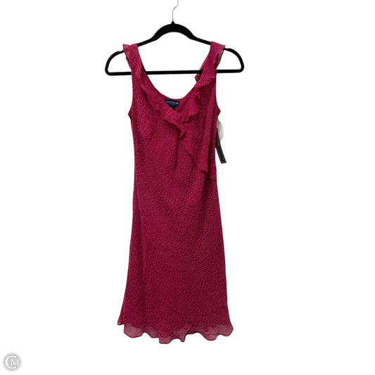 Dress Casual Short By Ann Taylor In Pink, Size: 6p