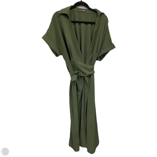 Dress Casual Maxi By Shein In Green, Size: L