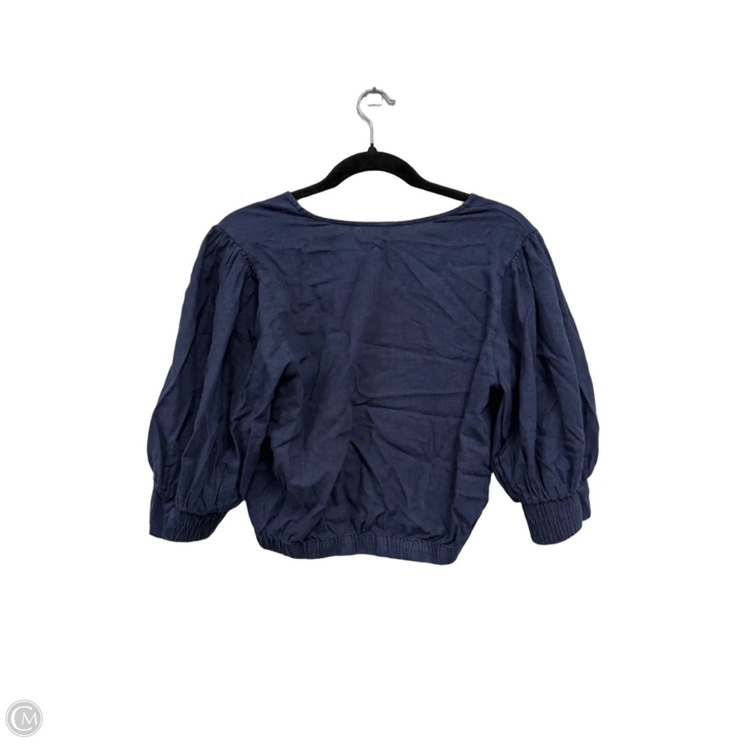 Top Short Sleeve By Clothes Mentor In Blue, Size: M