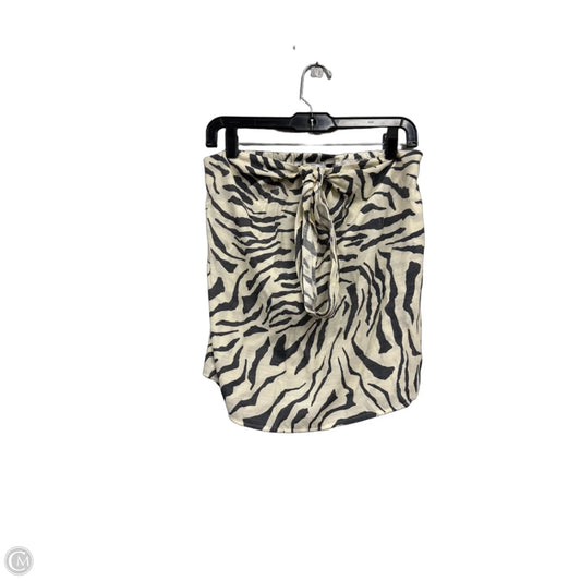 Top Sleeveless By Nine West In Cream & Grey, Size: S