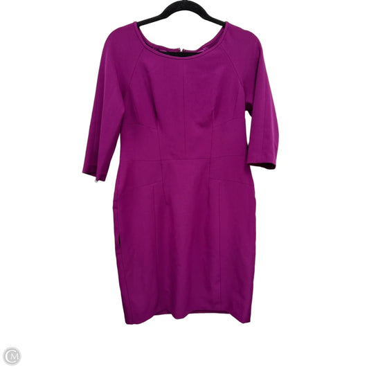 Dress Casual Midi By Nine West Apparel In Purple, Size: 10