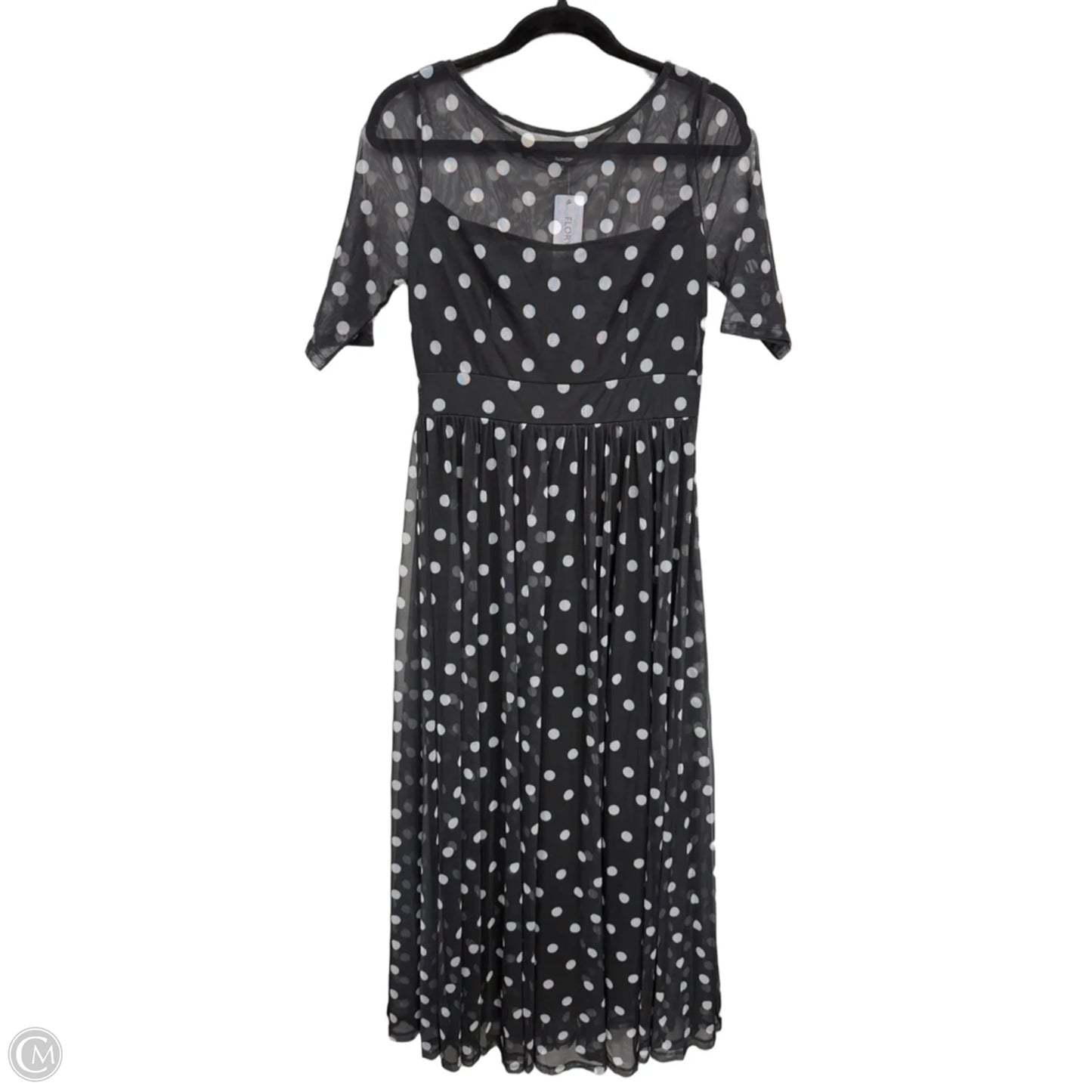 Dress Casual Maxi By Clothes Mentor In Black & White, Size: S