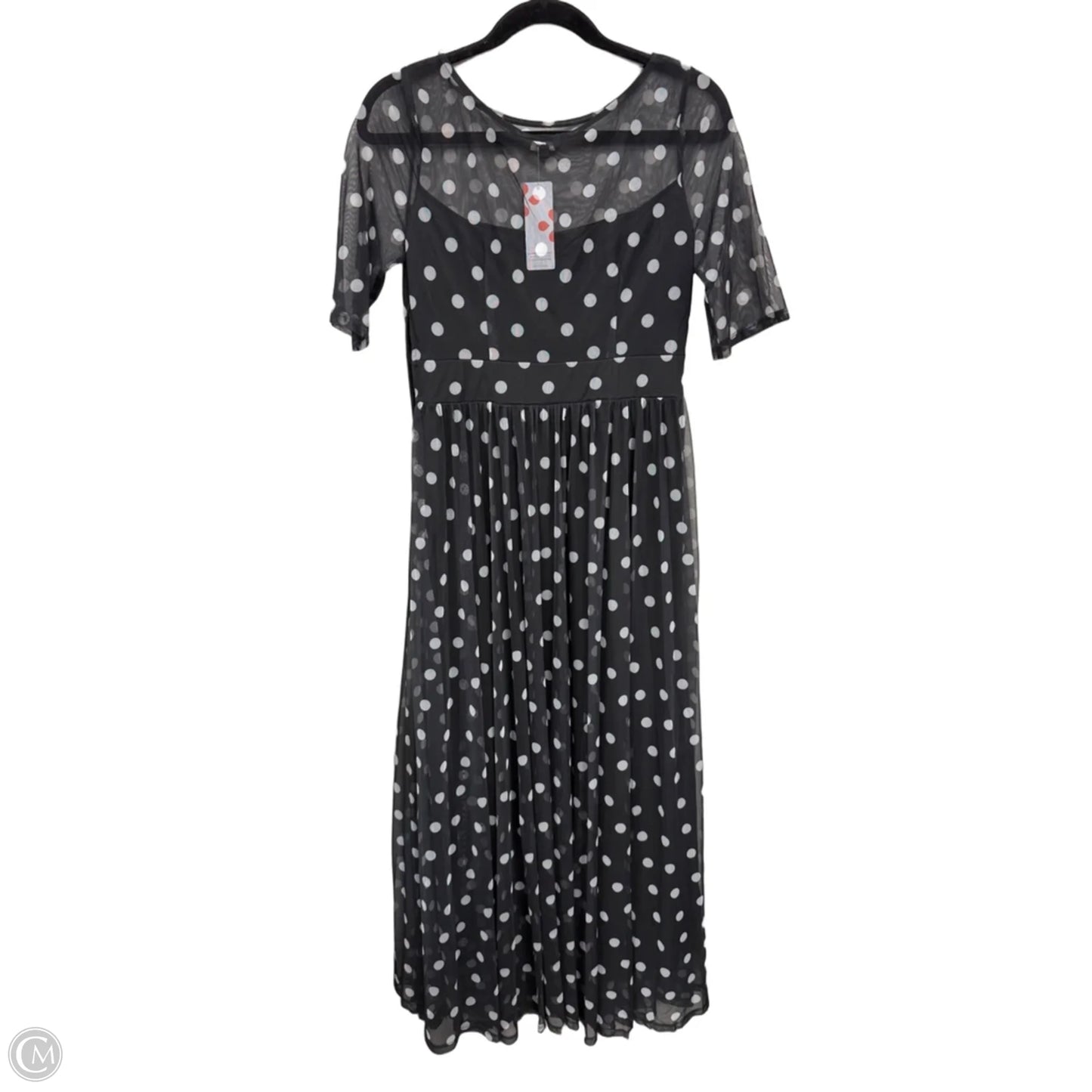 Dress Casual Maxi By Clothes Mentor In Black & White, Size: S