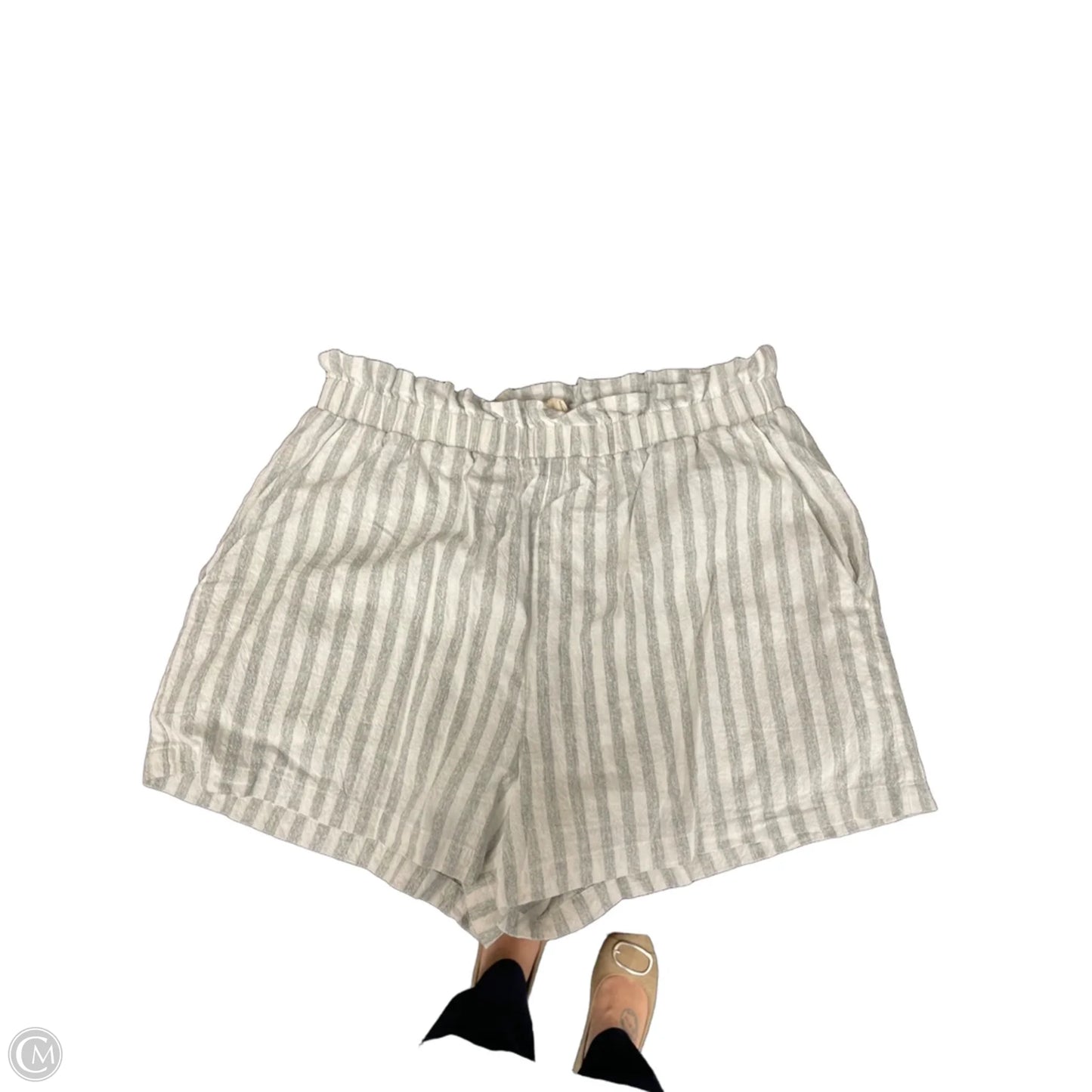 Shorts By Clothes Mentor In Green & White, Size: S