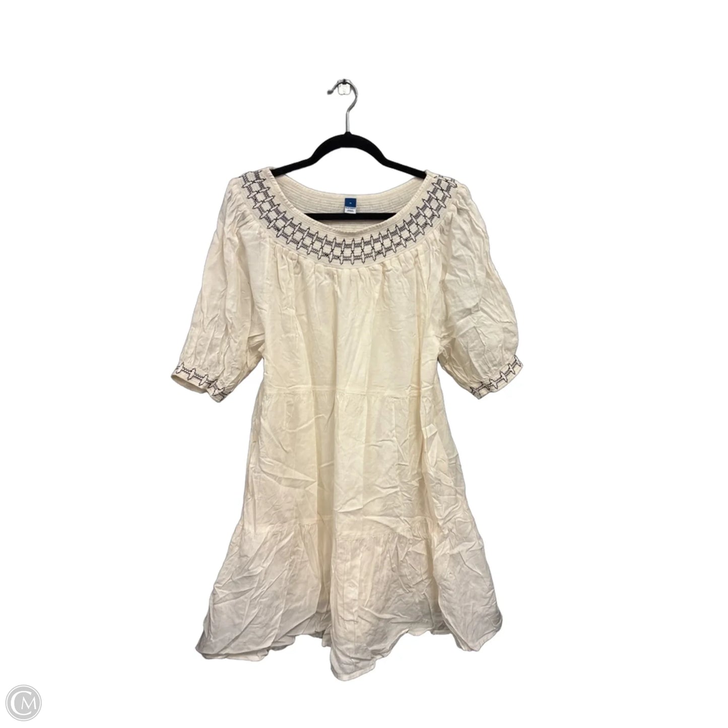 Dress Casual Short By Old Navy In Cream, Size: M