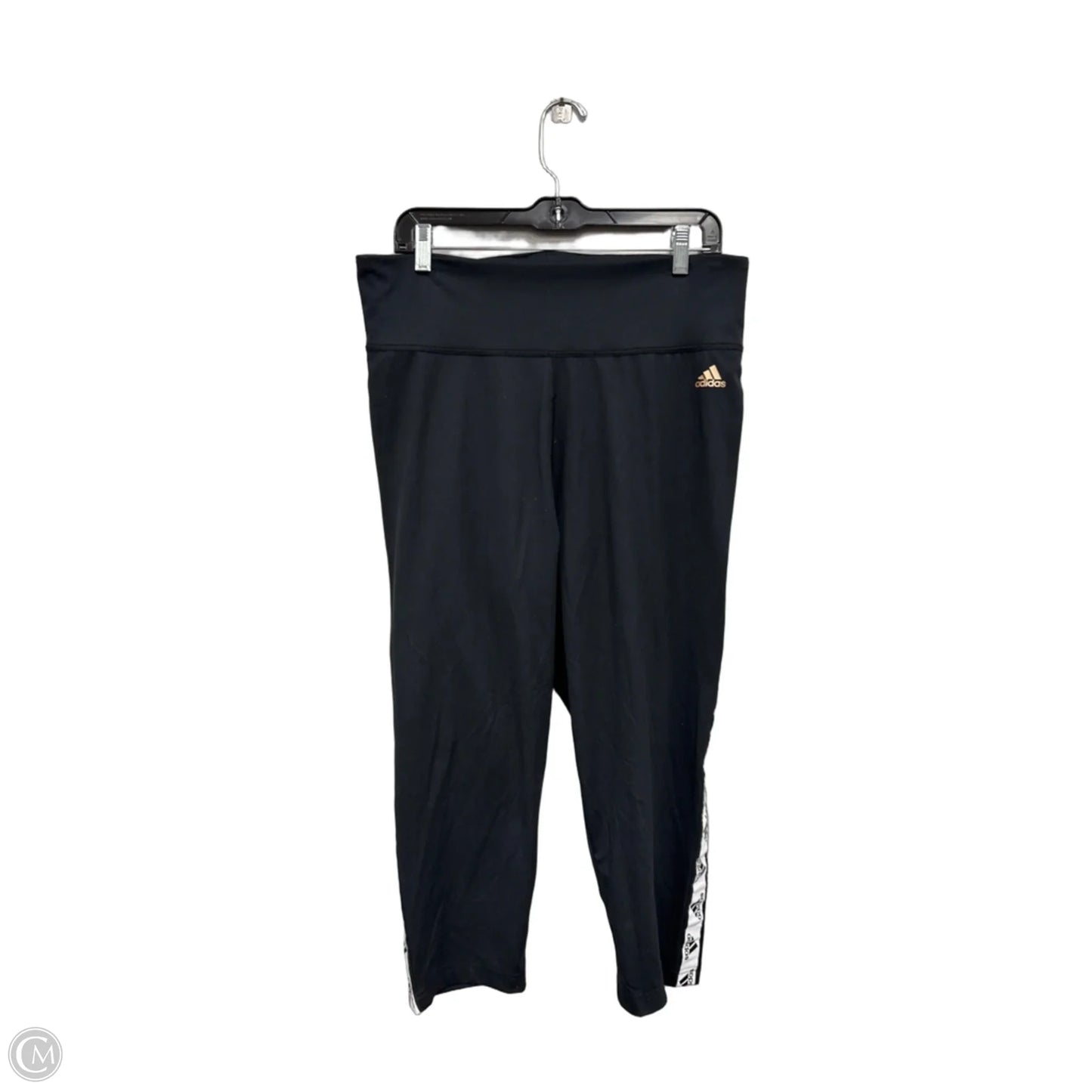 Athletic Capris By Adidas In Black, Size: Xl