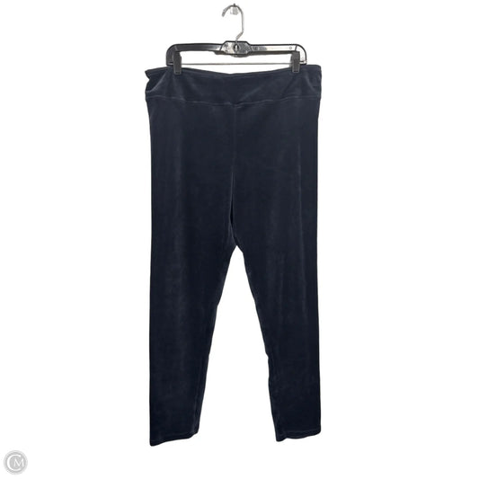 Pants Lounge By Cuddl Duds In Navy, Size: 1x