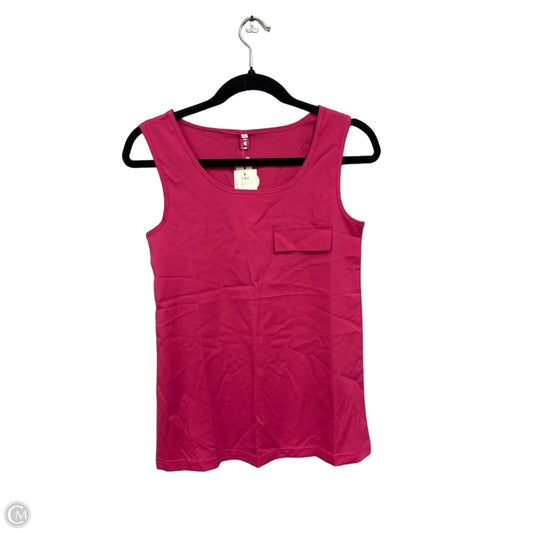 Top Sleeveless By Clothes Mentor In Pink, Size: S