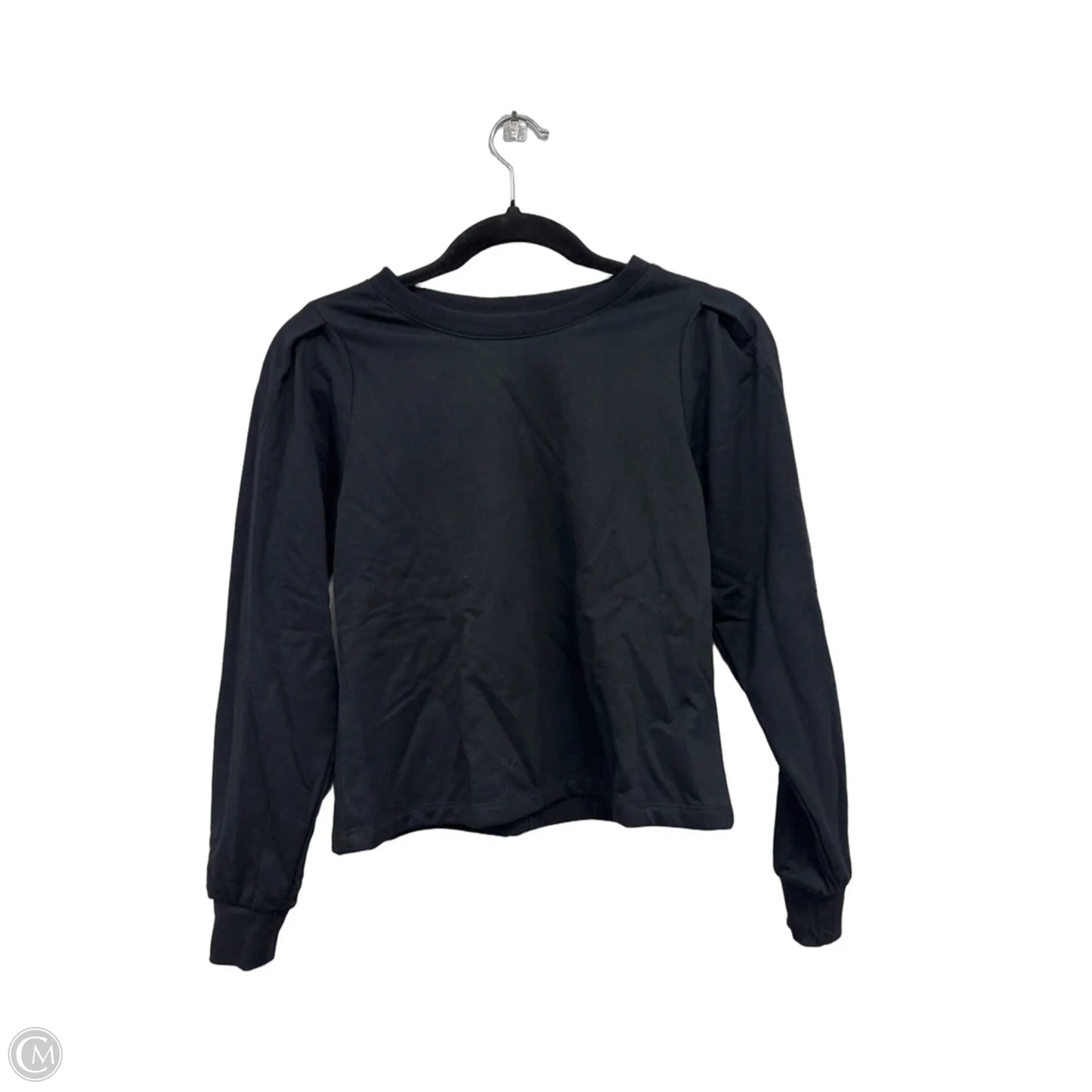 Sweatshirt Crewneck By Banana Republic In Black, Size: Xxs