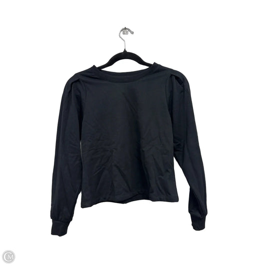 Sweatshirt Crewneck By Banana Republic In Black, Size: Xxs
