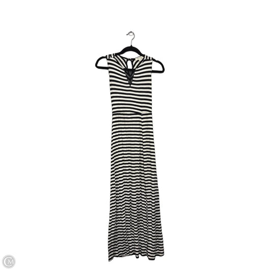 Dress Casual Maxi By Monteau In Black & White, Size: S