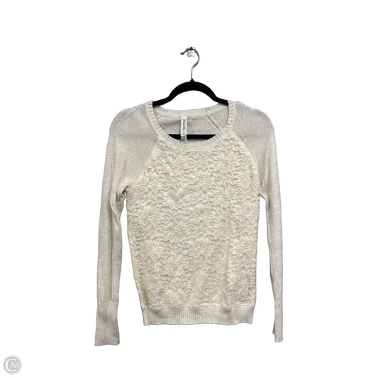Sweater By Aeropostale In White, Size: Xs