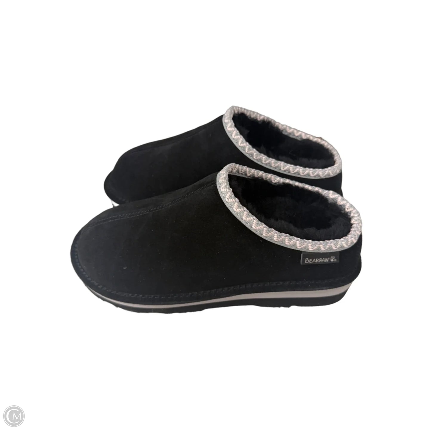 Shoes Flats By Bearpaw In Black, Size: 10