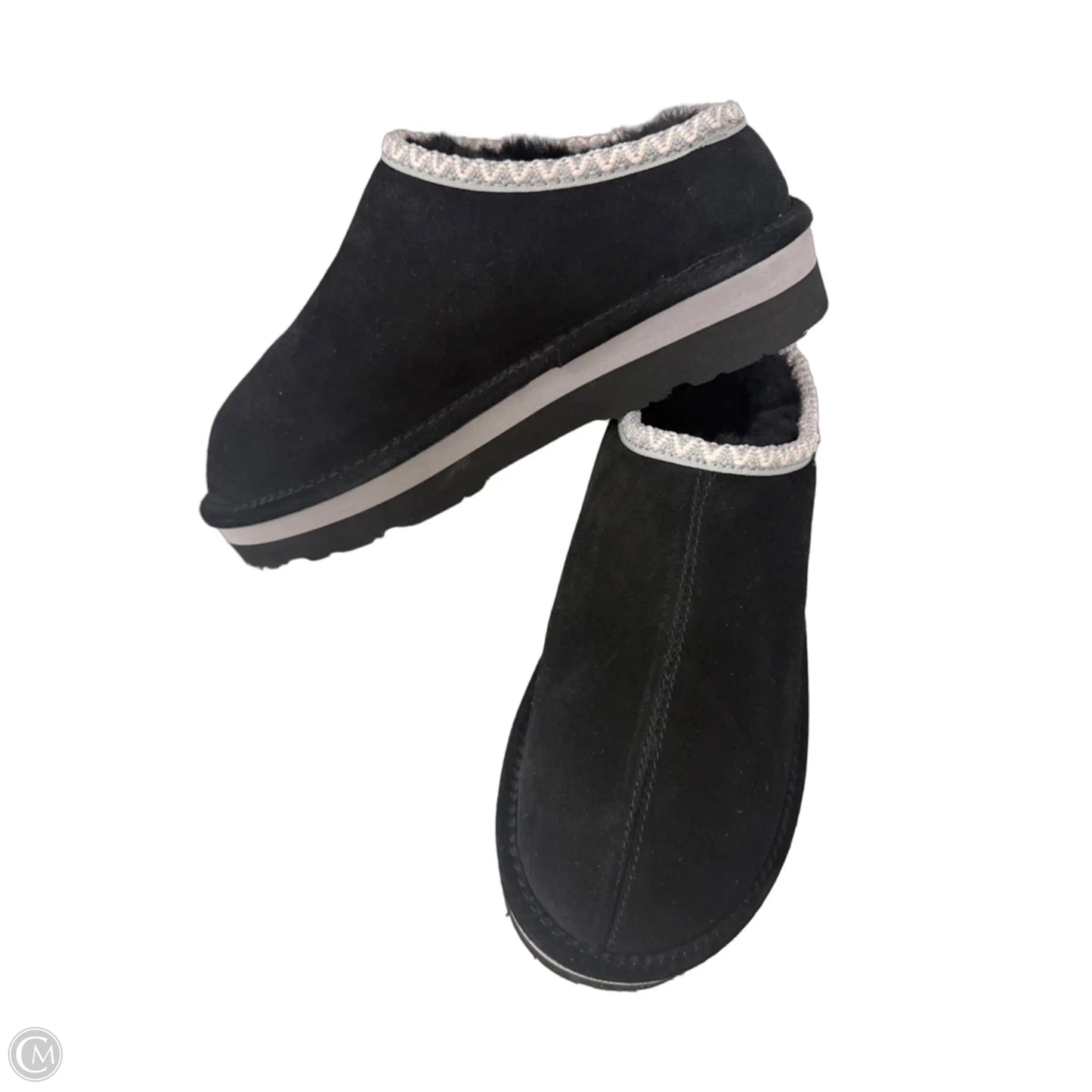 Shoes Flats By Bearpaw In Black, Size: 10