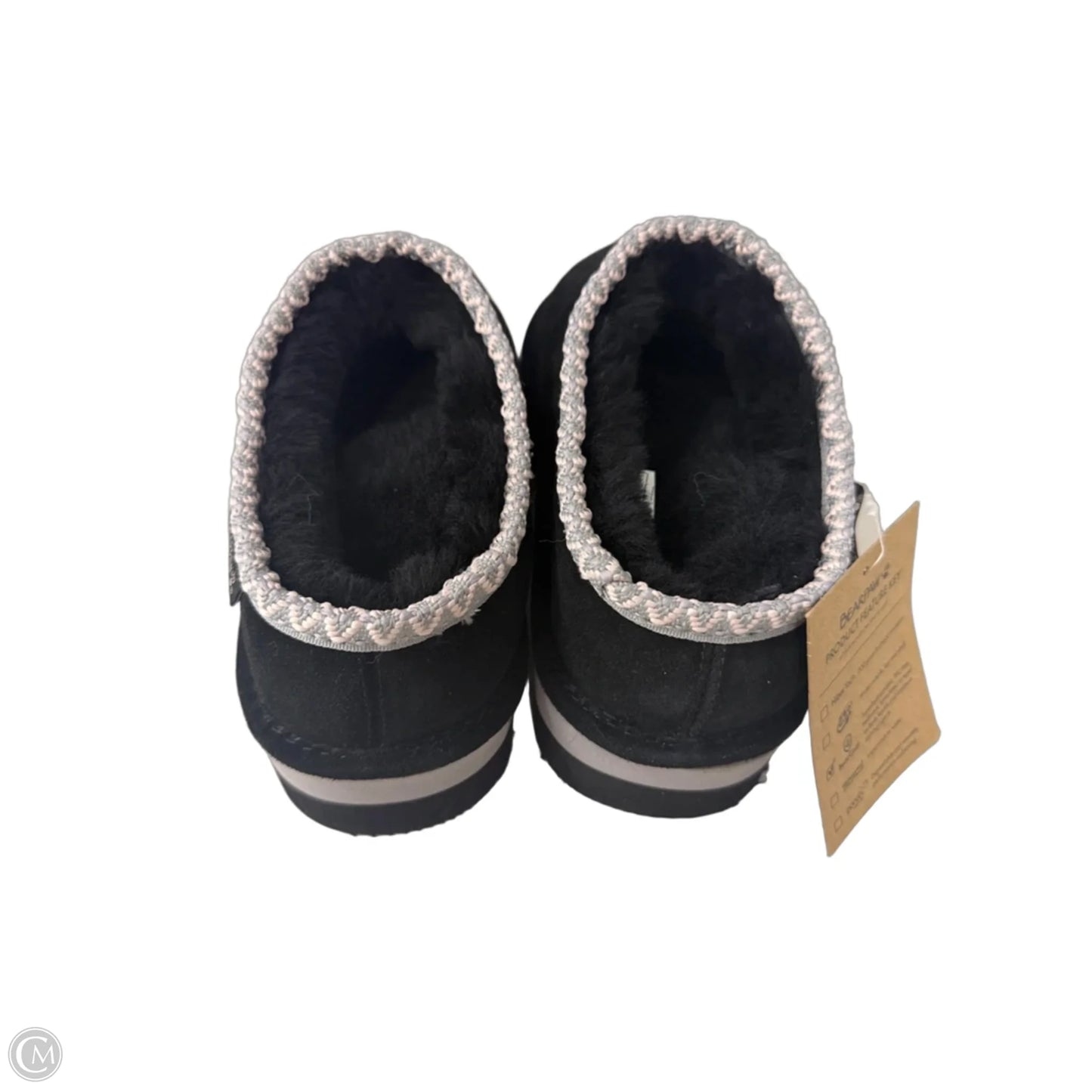 Shoes Flats By Bearpaw In Black, Size: 10