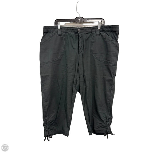 Pants Cropped By Lee In Black, Size: 24