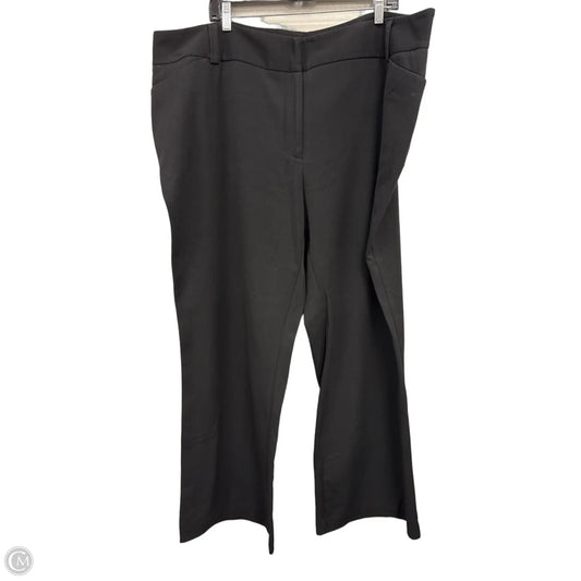 Pants Dress By Apt 9 In Black, Size: 22