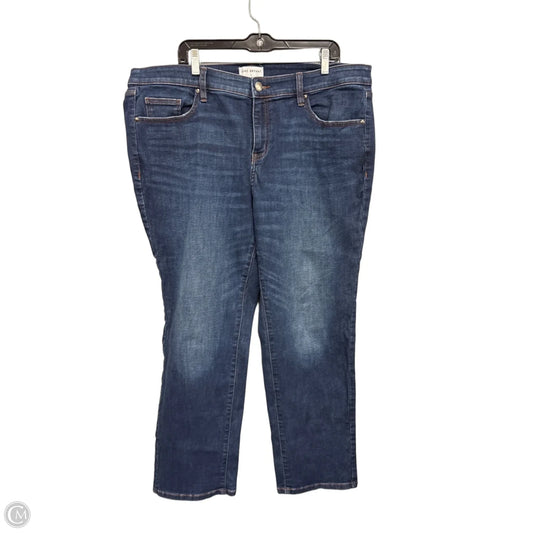 Jeans Wide Leg By Lane Bryant In Blue, Size: 20