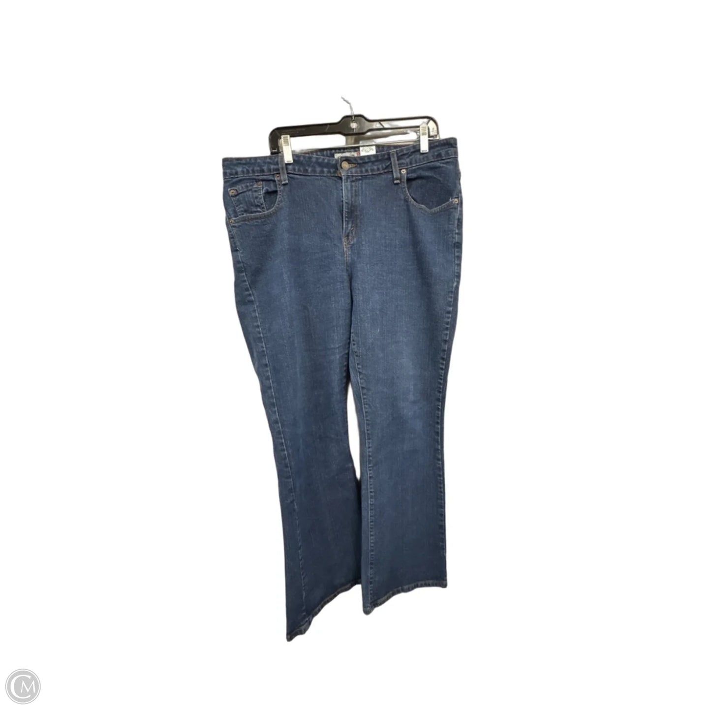 Jeans Wide Leg By Levis In Blue, Size: 20