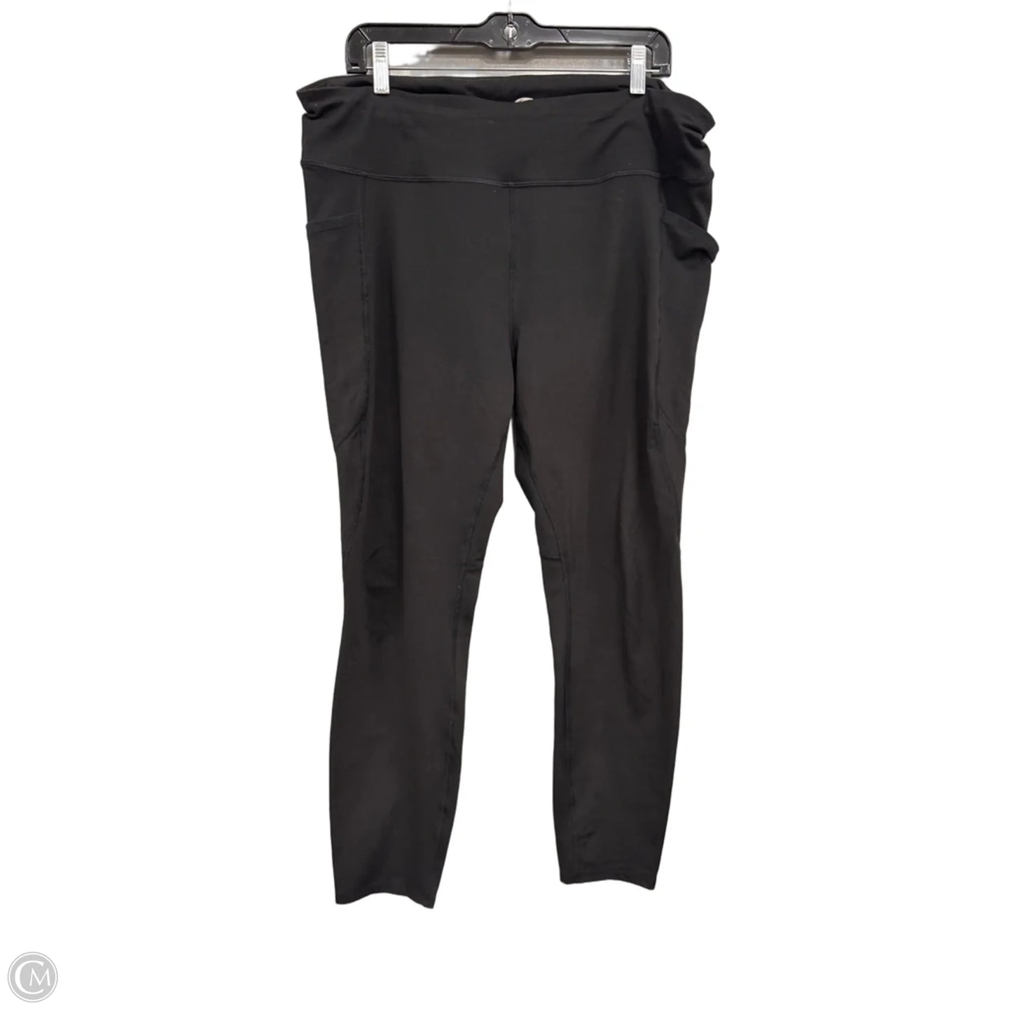 Athletic Leggings By Athletic Works In Black, Size: 3x