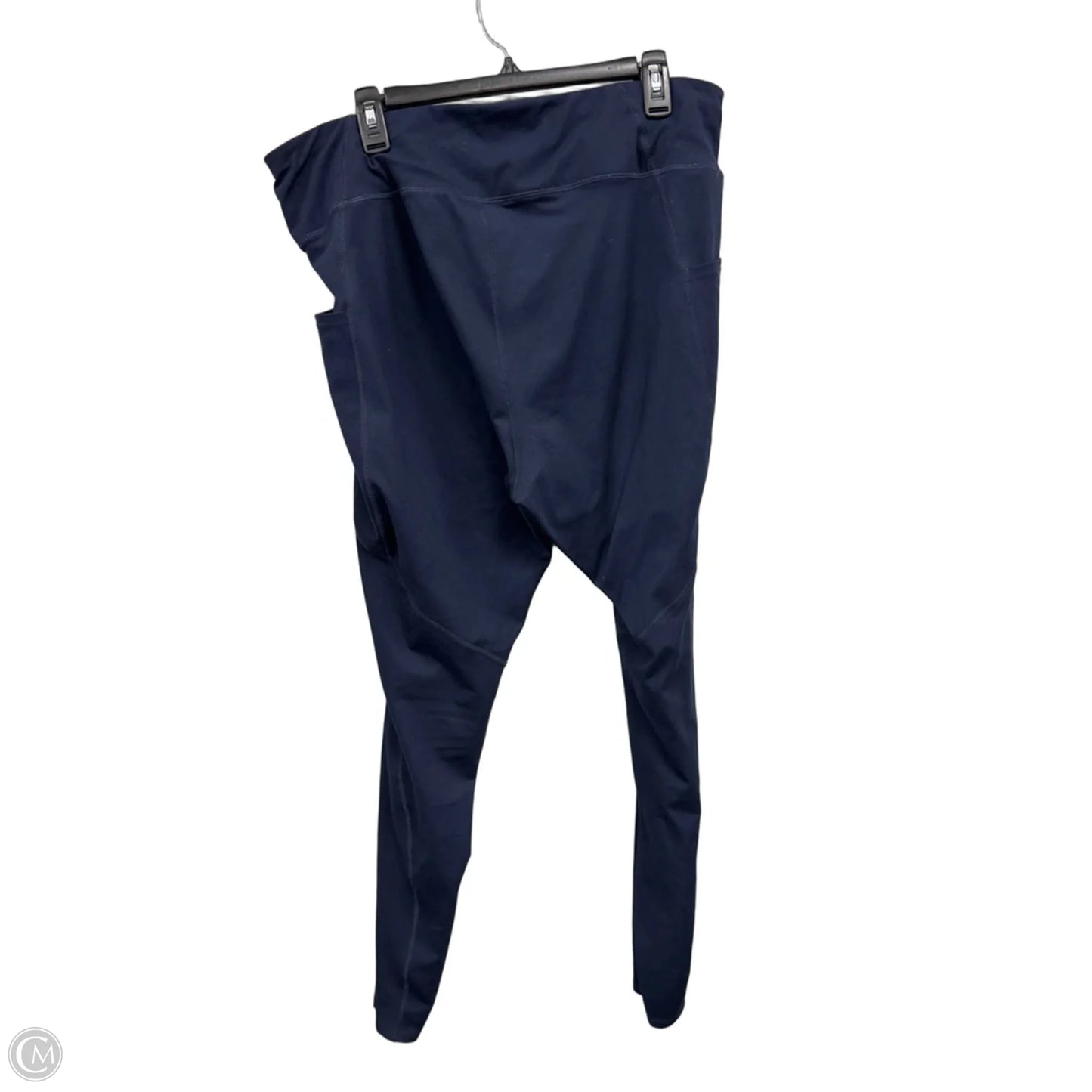 Athletic Leggings By Athletic Works In Blue, Size: 3x