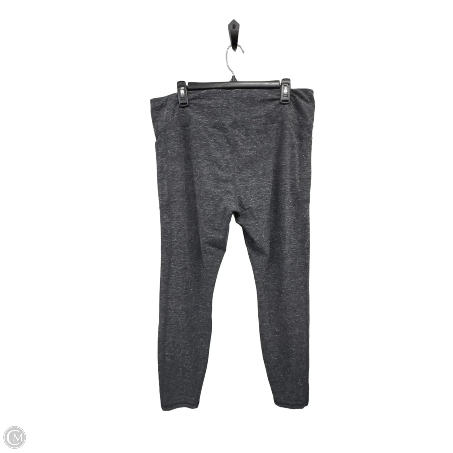Athletic Leggings By Athletic Works In Grey, Size: 2x