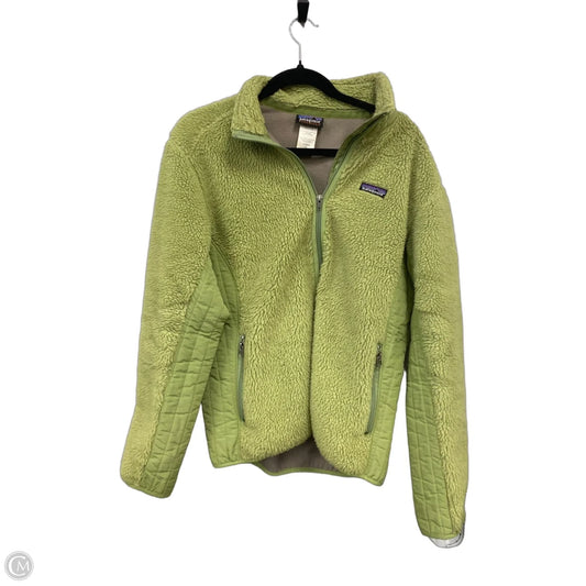 Jacket Fleece By Patagonia In Green, Size: Xl