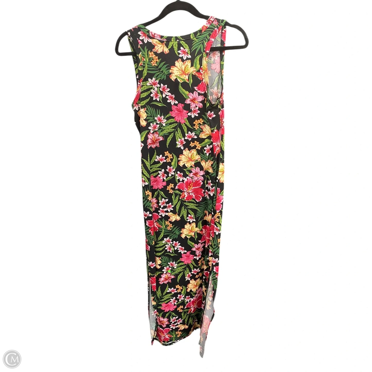 Dress Casual Maxi By Clothes Mentor In Tropical Print, Size: Xl