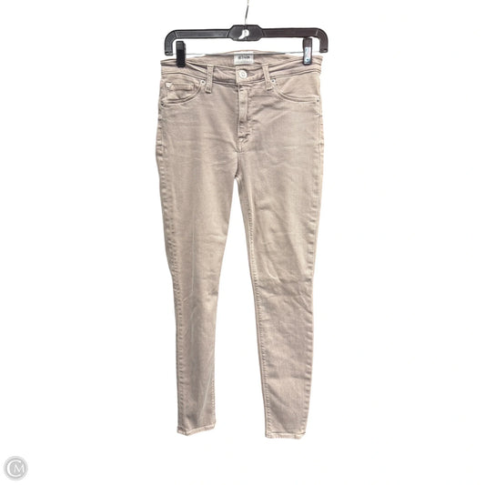 Jeans Skinny By Hudson In Taupe, Size: 4