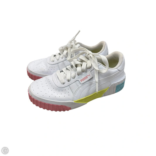 Shoes Athletic By Puma In White, Size: 5.5