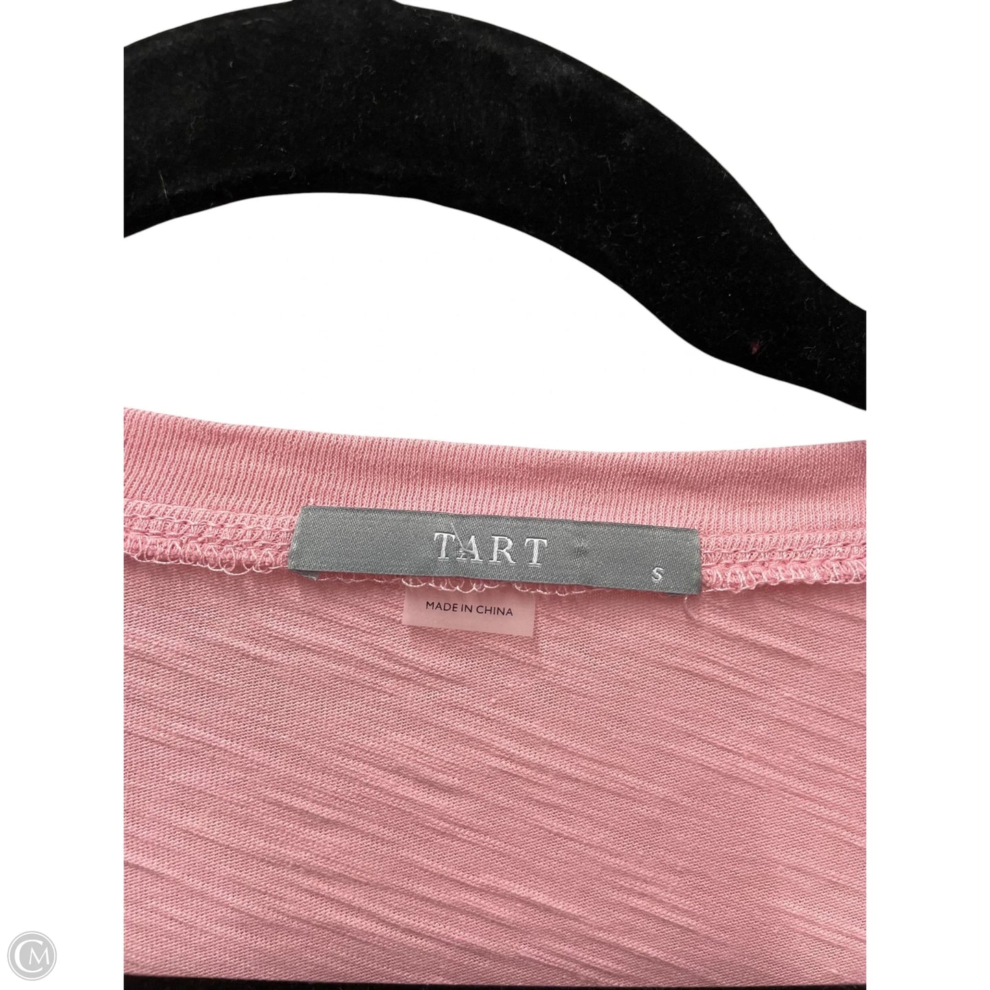 Top Short Sleeve By Tart In Pink, Size: S