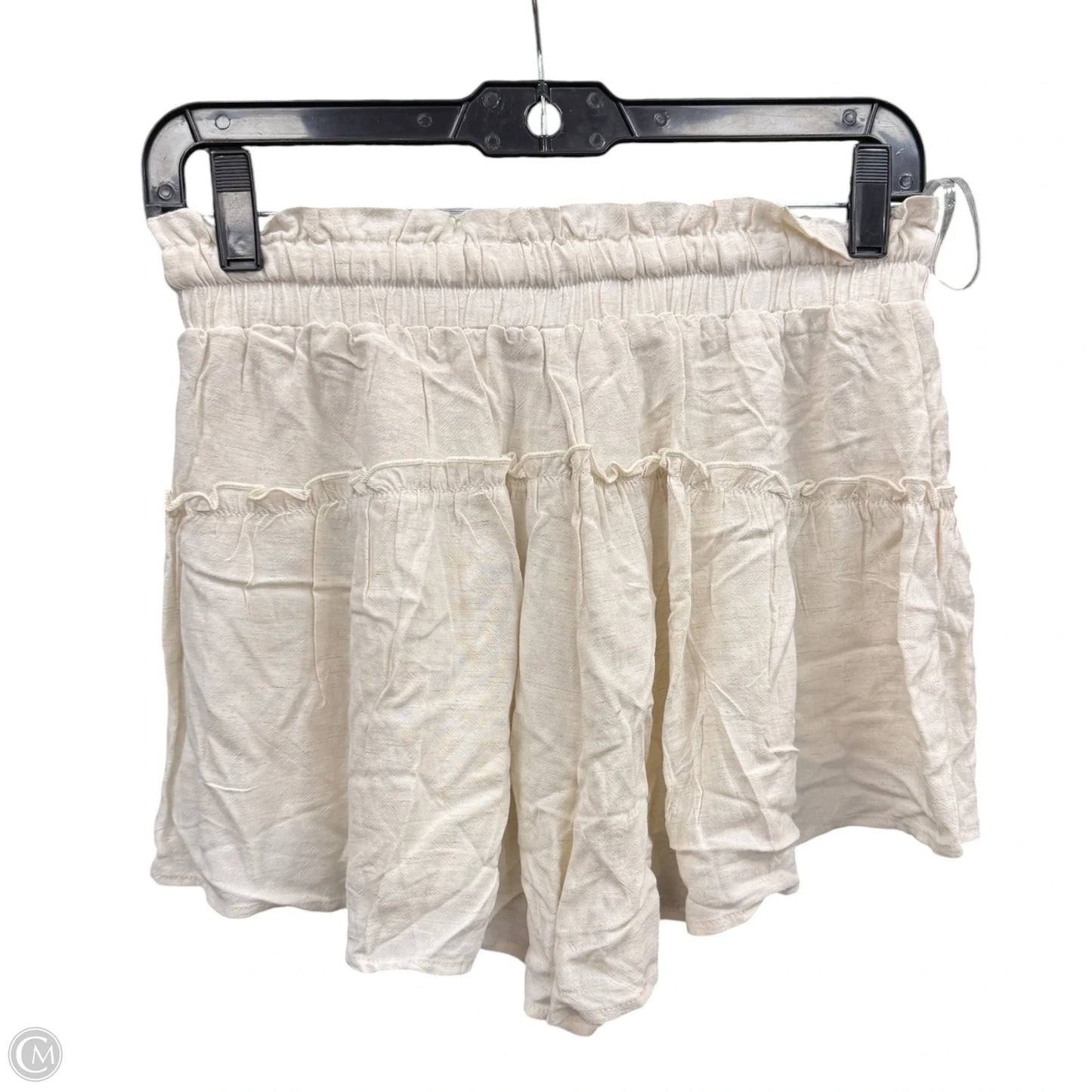 Shorts By Vestique In Cream, Size: S