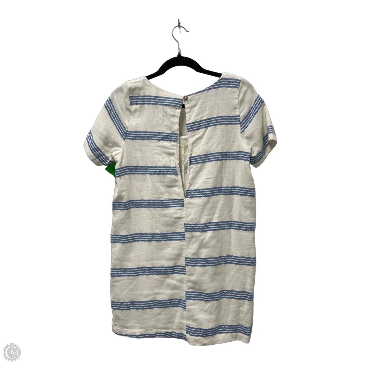 Dress Casual Short By Free People In Blue & Cream, Size: S