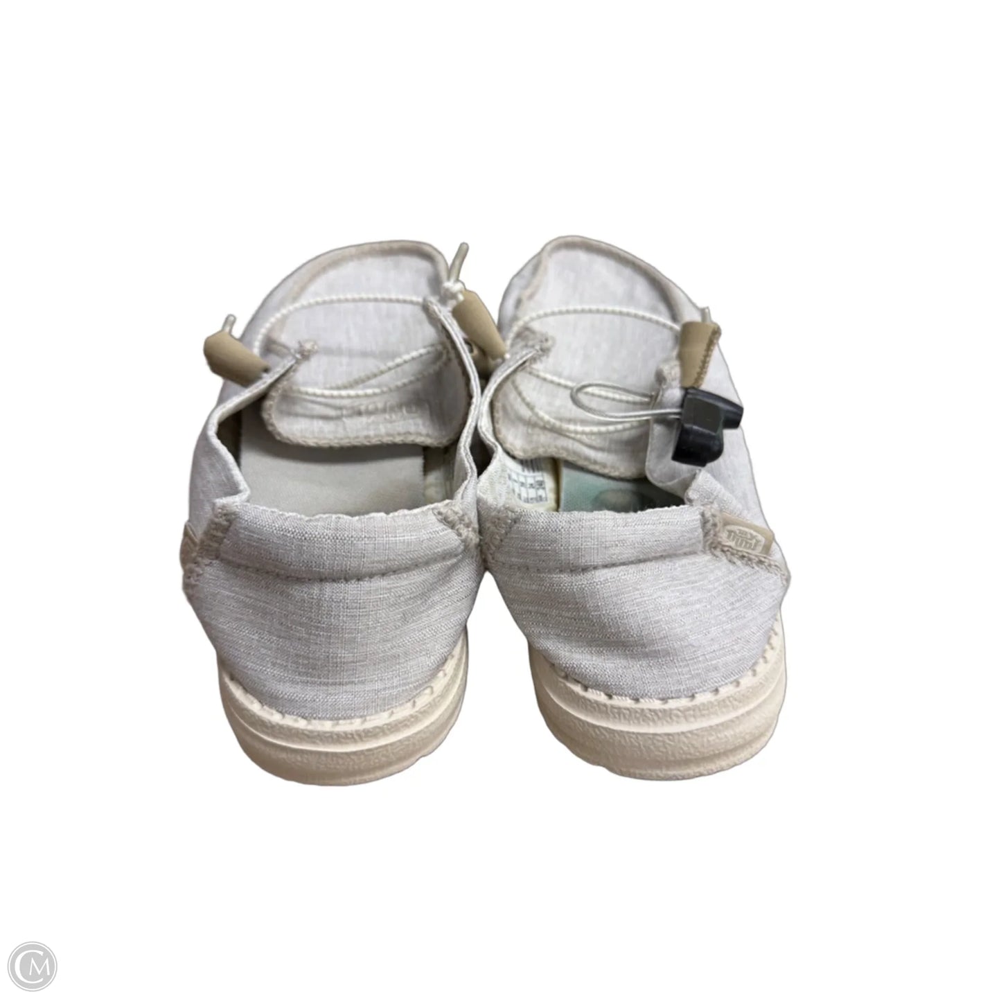 Shoes Flats By Hey Dude In Grey, Size: 8