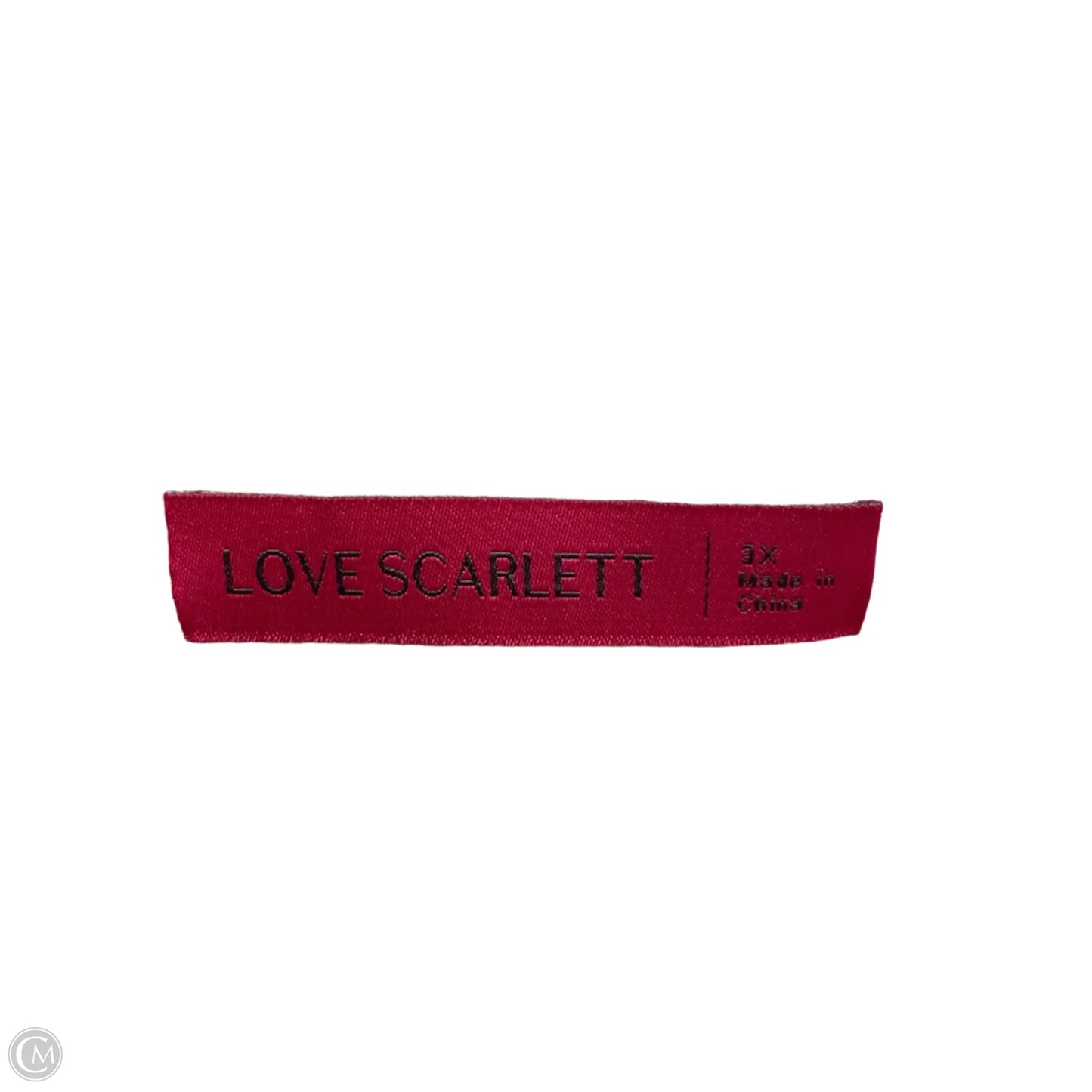 Top Short Sleeve By Love Scarlett In Mauve, Size: 3x
