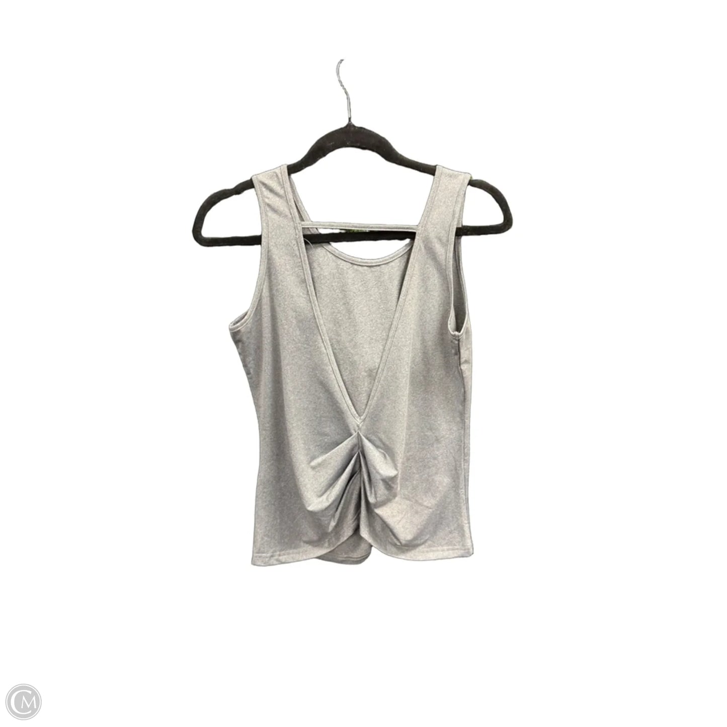 Athletic Tank Top By Clothes Mentor In Grey, Size: S