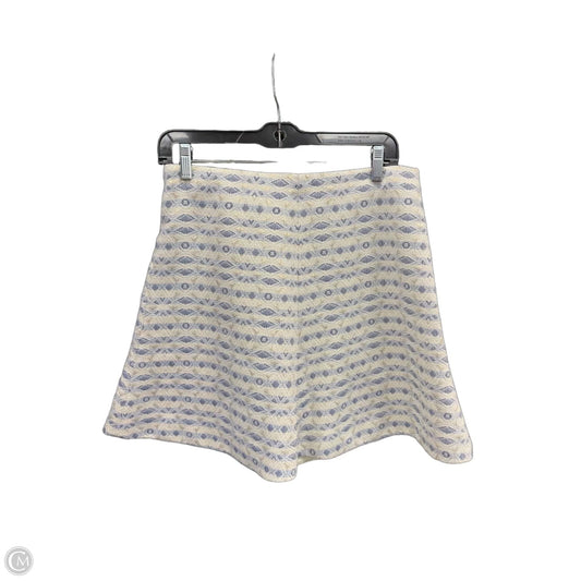Skirt Midi By J. Crew In Blue & Cream, Size: 6
