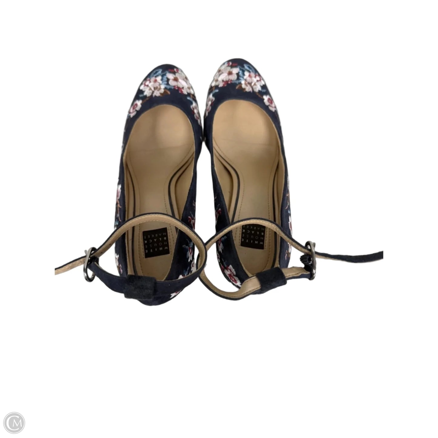 Shoes Heels Block By White House Black Market In Navy, Size: 6.5