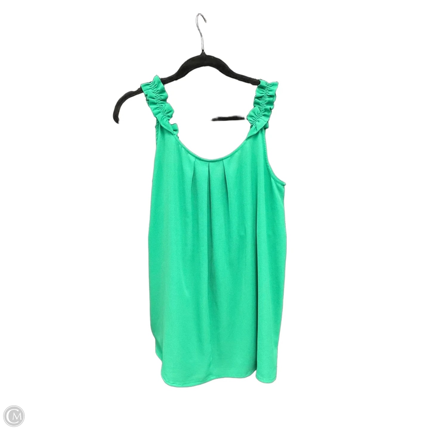 Blouse Sleeveless By London Times In Green, Size: M