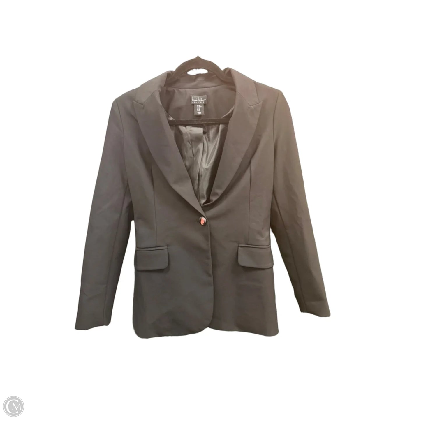 Blazer By Nicole Miller In Black, Size: Xs