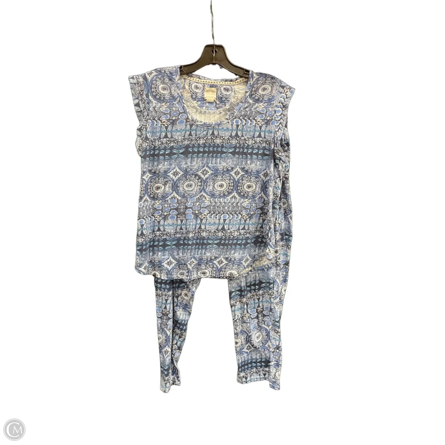 Pants Set 2pc By Lucky Brand In Blue, Size: Xl