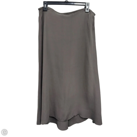 Skirt Maxi By Eileen Fisher In Brown, Size: Mp