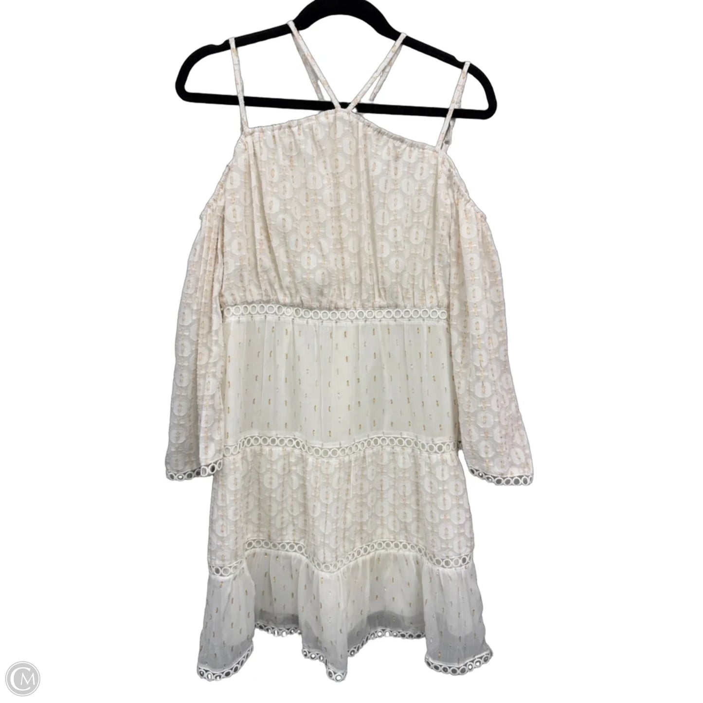 Dress Casual Short By Chelsea And Violet In Cream, Size: S