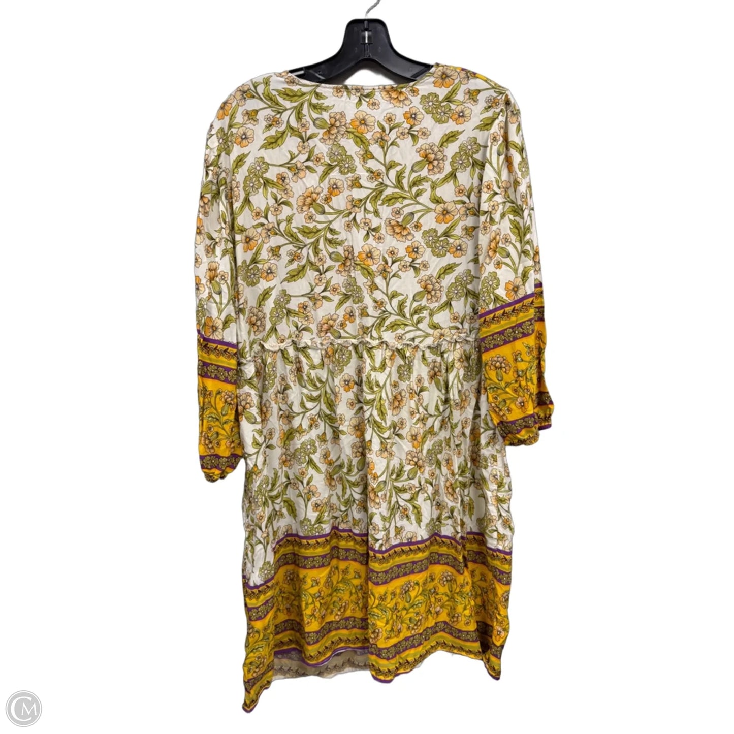 Dress Casual Short By Btfbm In Yellow, Size: L