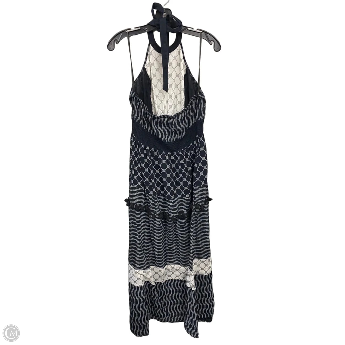 Dress Casual Maxi By New York And Co In Black & White, Size: M