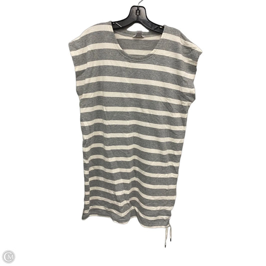 Dress Casual Short By Nautica In Cream & Grey, Size: L