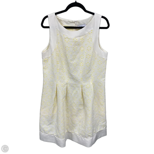 Dress Casual Short By Clothes Mentor In Yellow, Size: 16
