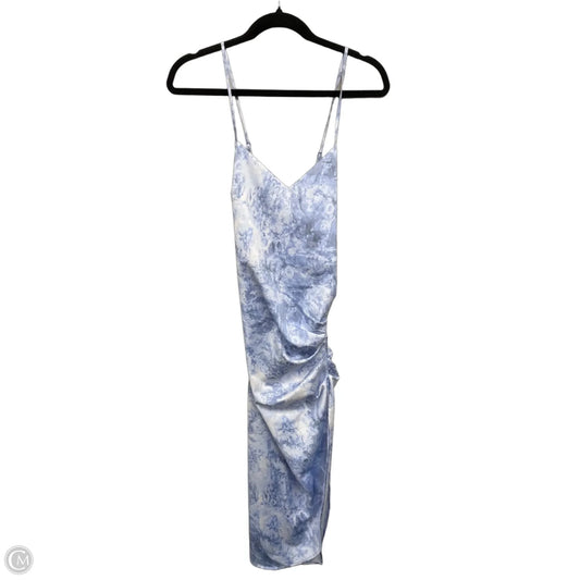 Dress Casual Maxi By Open Edit In Blue & White, Size: M